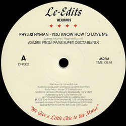Phyllis Hyman / KENI BURKE, You Know How To Love Me / Let Somebody Love You
