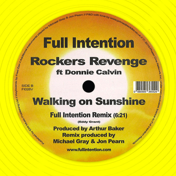 ROCKERS REVENGE feat. Donnie Calvin, Walking On Sunshine