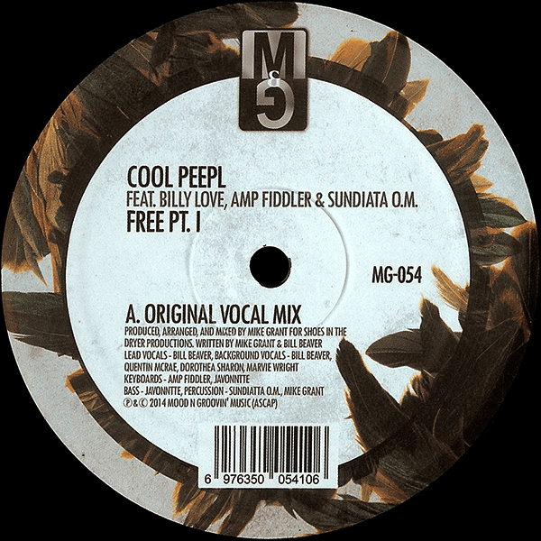 Cool Peepl feat Billy Love / AMP FIDDLER / Sundiata Om, Free Pt 1 ( Reissue )