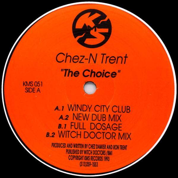 CHEZ & TRENT, The Choice ( Transparent Orange Vinyl )