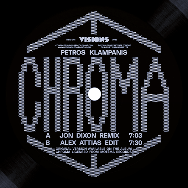 Petros Klampanis, Chroma ( Jon Dixon Remix / Alex Attias Edit )