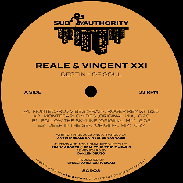 Reale & Vincent Xxi, Destiny Of Soul