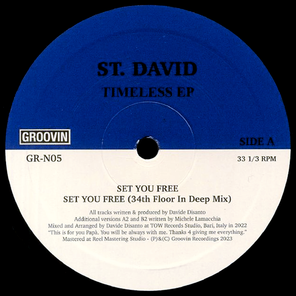 St David, Timeless EP