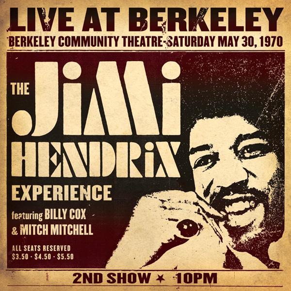 The Jimi Hendrix Experience, Live At Berkeley