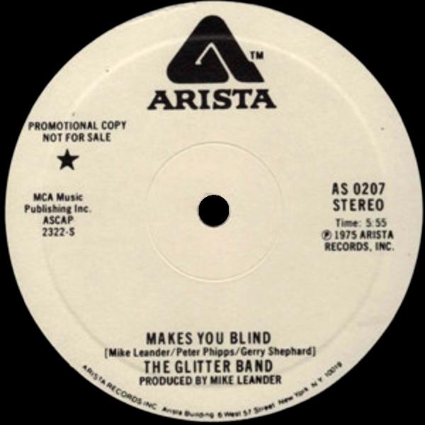 THE GLITTER BAND, Makes You Blind