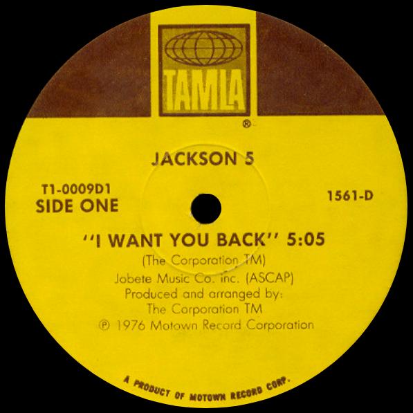 THE JACKSON 5 / Jermaine Jackson, i Want You Back / Erucu