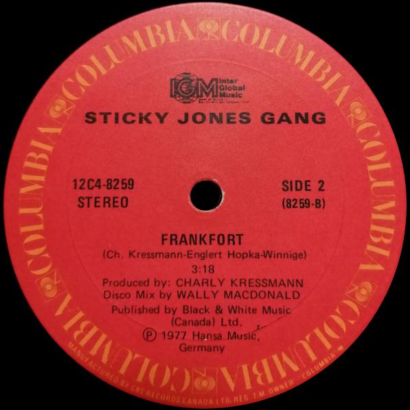 Sticky Jones Gang, Tunisian Ride