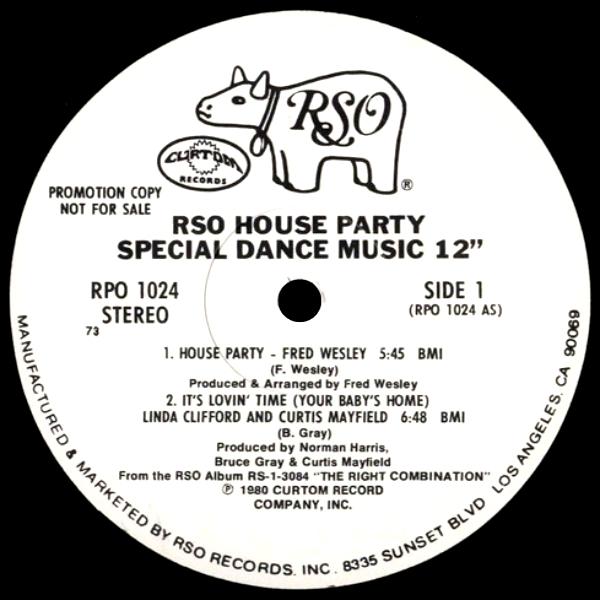 VARIOUS ARTISTS, RSO House Party - Special Dance Music 12
