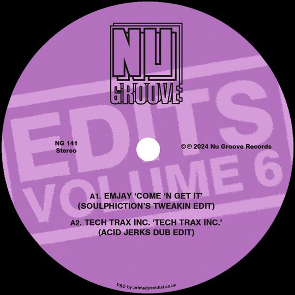 VARIOUS ARTISTS, Nu Groove Edits Vol. 6