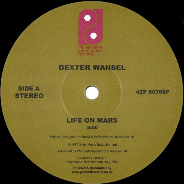 DEXTER WANSEL, Life on Mars / The Sweetest Pain