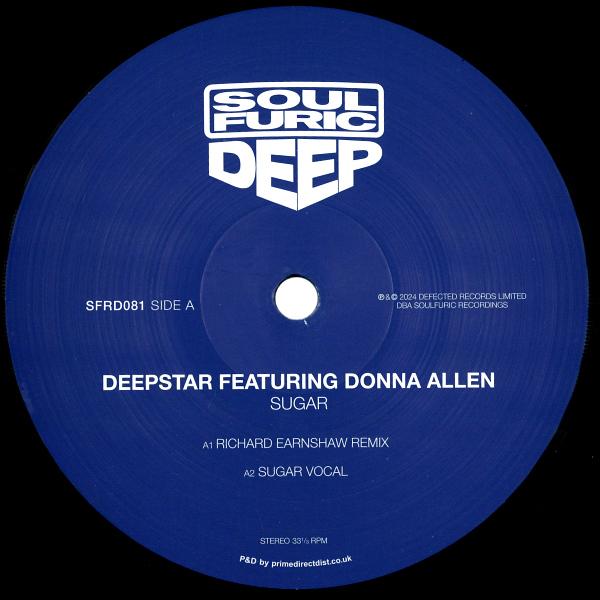 Deepstar featuring Donna Allen / MELBA MOORE, Sugar / My Heart Belongs To You