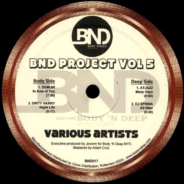 ATJAZZ / Demuir / DJ SPINNA /, BND Project Vol 5