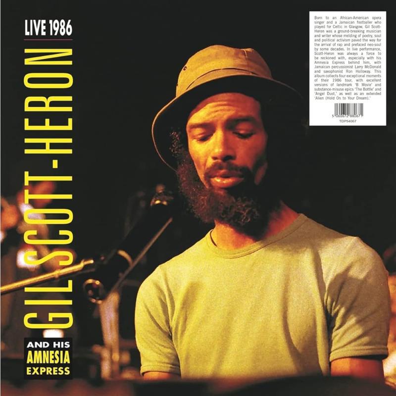 GIL SCOTT HERON and His Amnesia Express, Live 1986