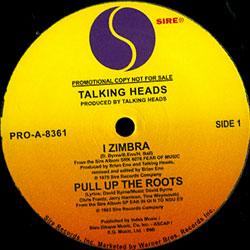 TALKING HEADS, I Zimbra