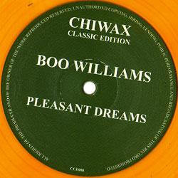 BOO WILLIAMS, Pleasant Dreams Ep