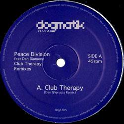 PEACE DIVISION feat. Dan Diamond, Club Therapy Remixes