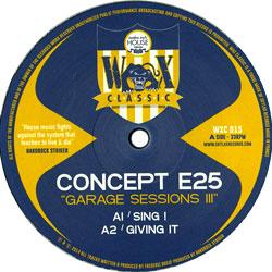 Concept E25, Garage Sessions III